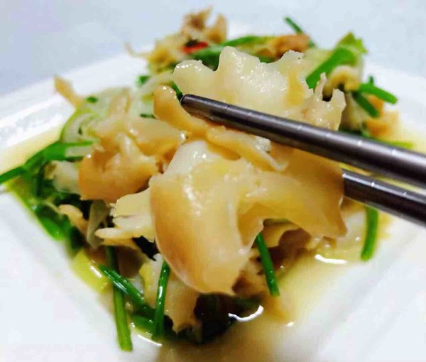 蔥爆海螺片的步驟 蔥爆海螺片的步驟